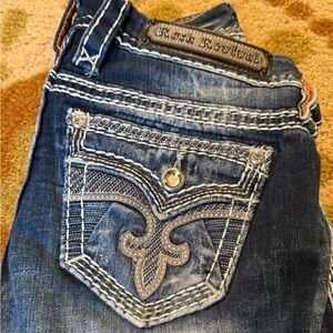 Rock Revival Women's Denim Jeans with Embroidered Pocket